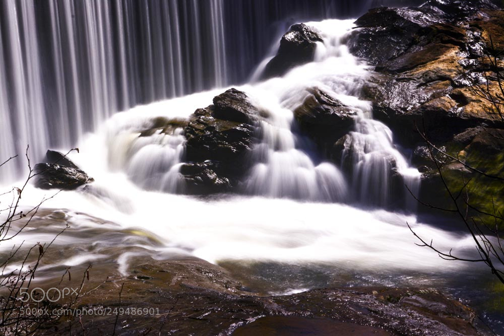 Nikon D5200 sample photo. Waterfall cascade photography