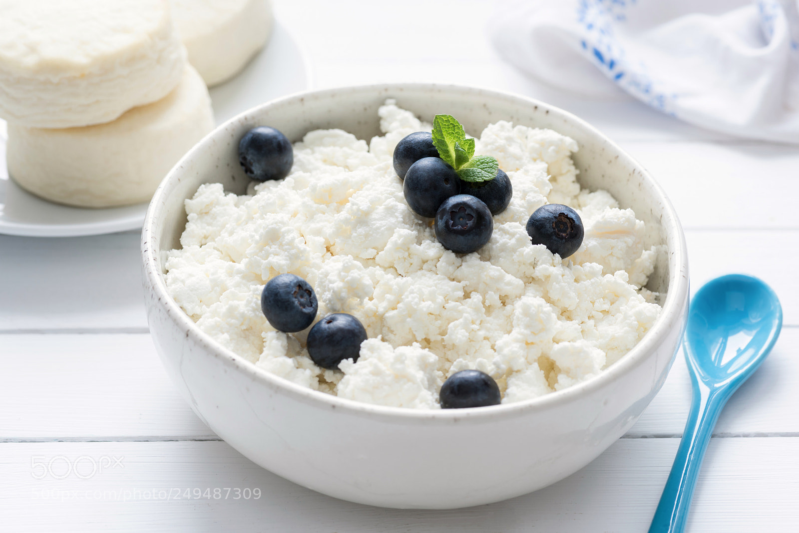Nikon D810 sample photo. Cottage cheese, farmers cheese photography
