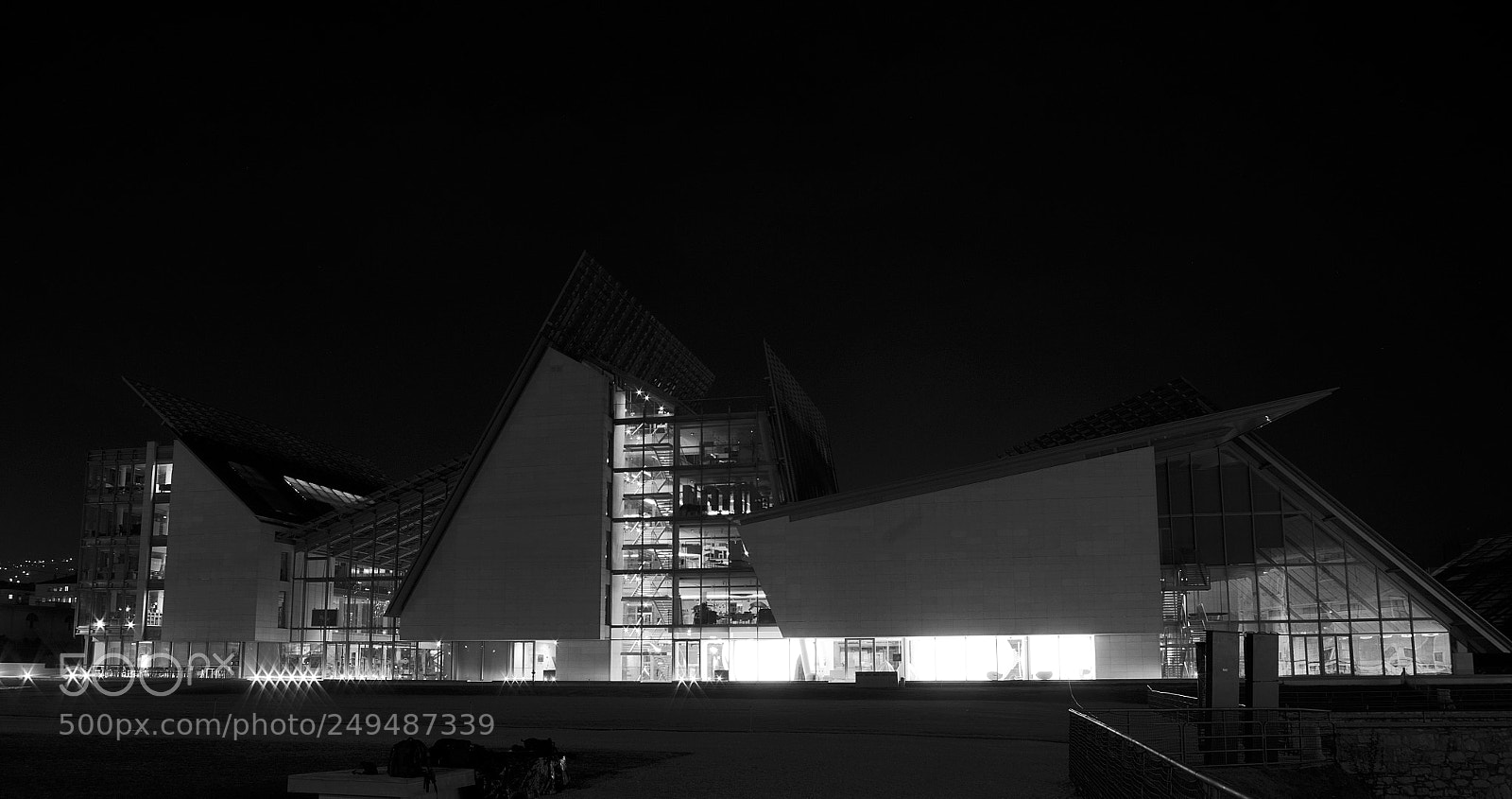 Pentax K-50 sample photo. Muse trento bn photography