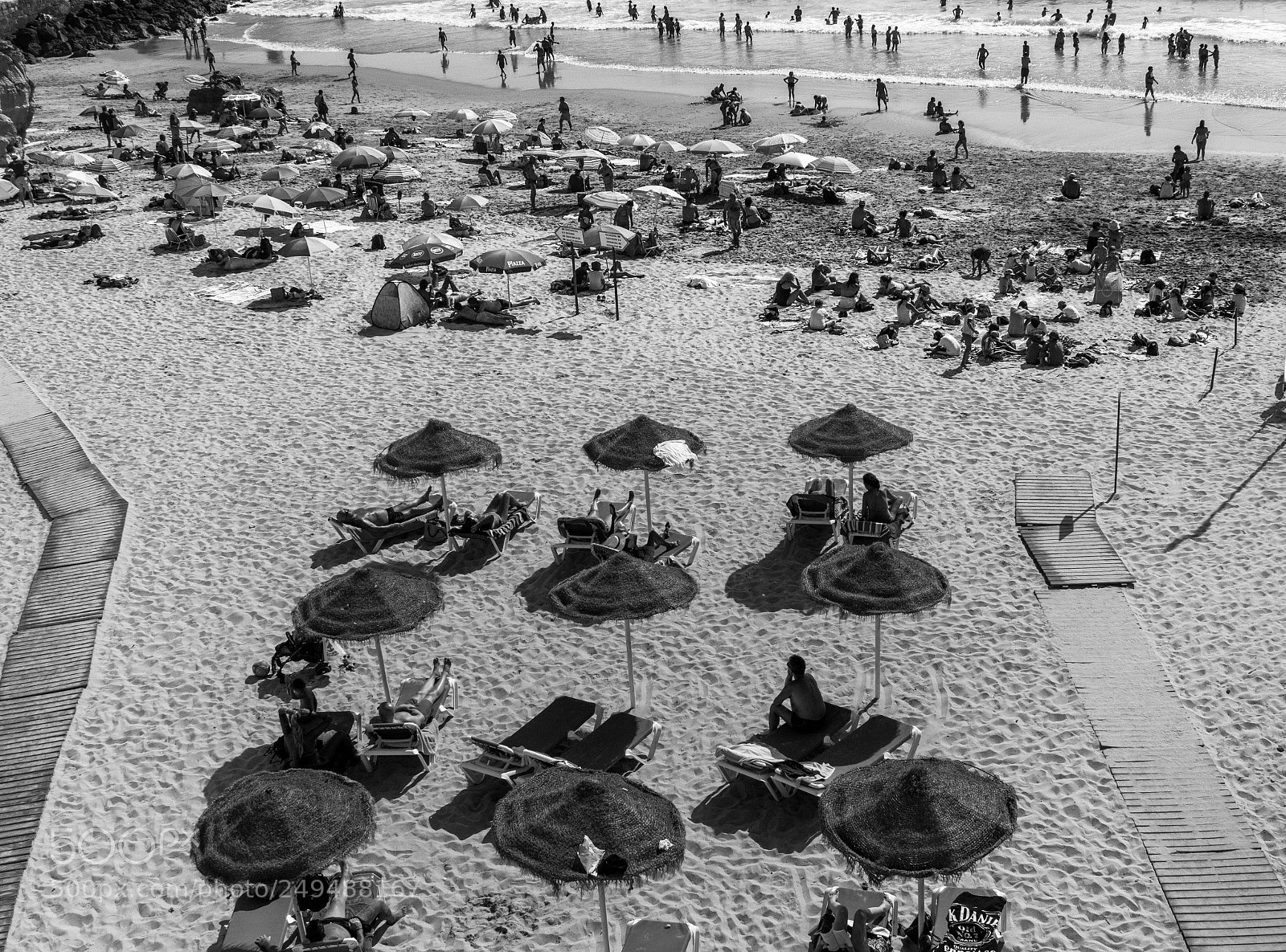 Canon EOS 80D sample photo. Algarve in b&w photography