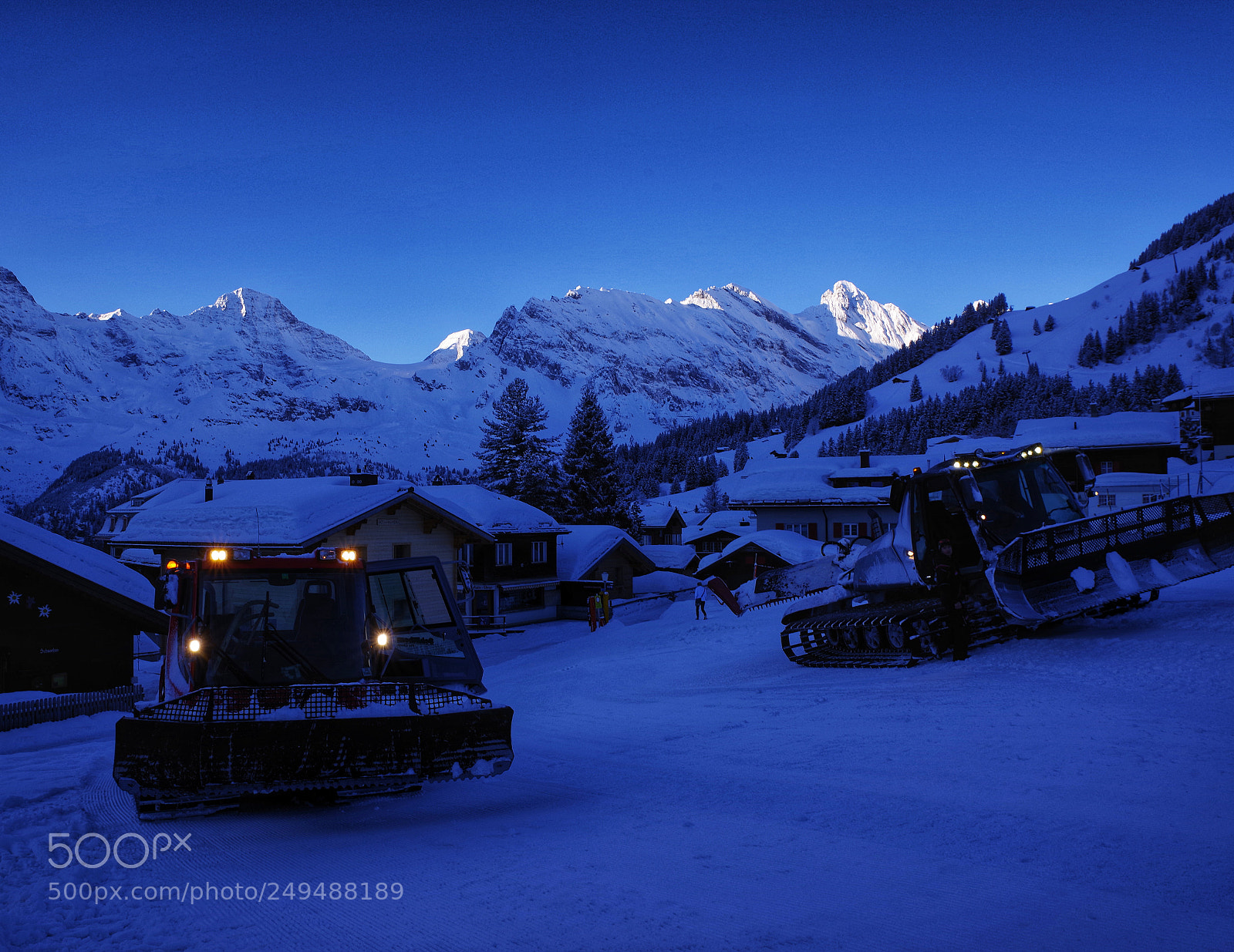 Pentax K-1 sample photo. Mürren photography