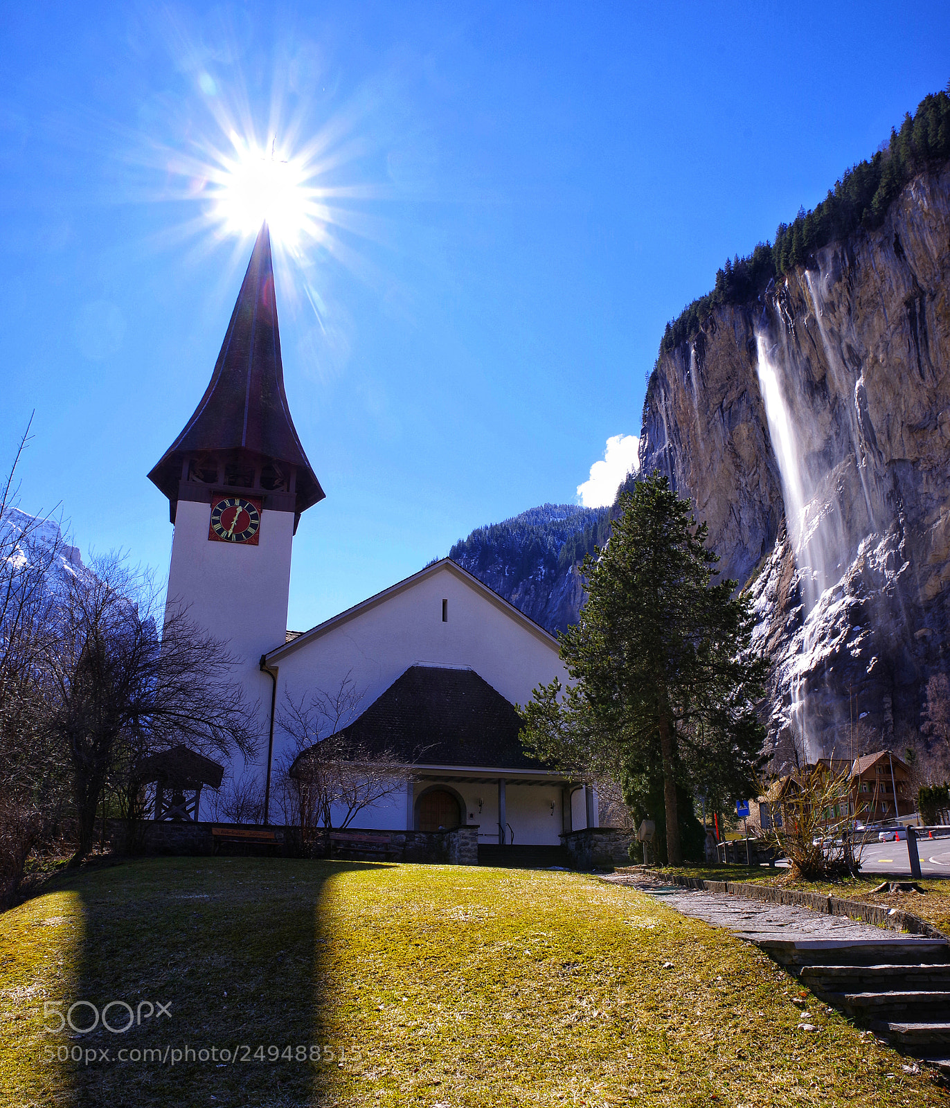 Pentax K-1 sample photo. Lauterbrunnen photography