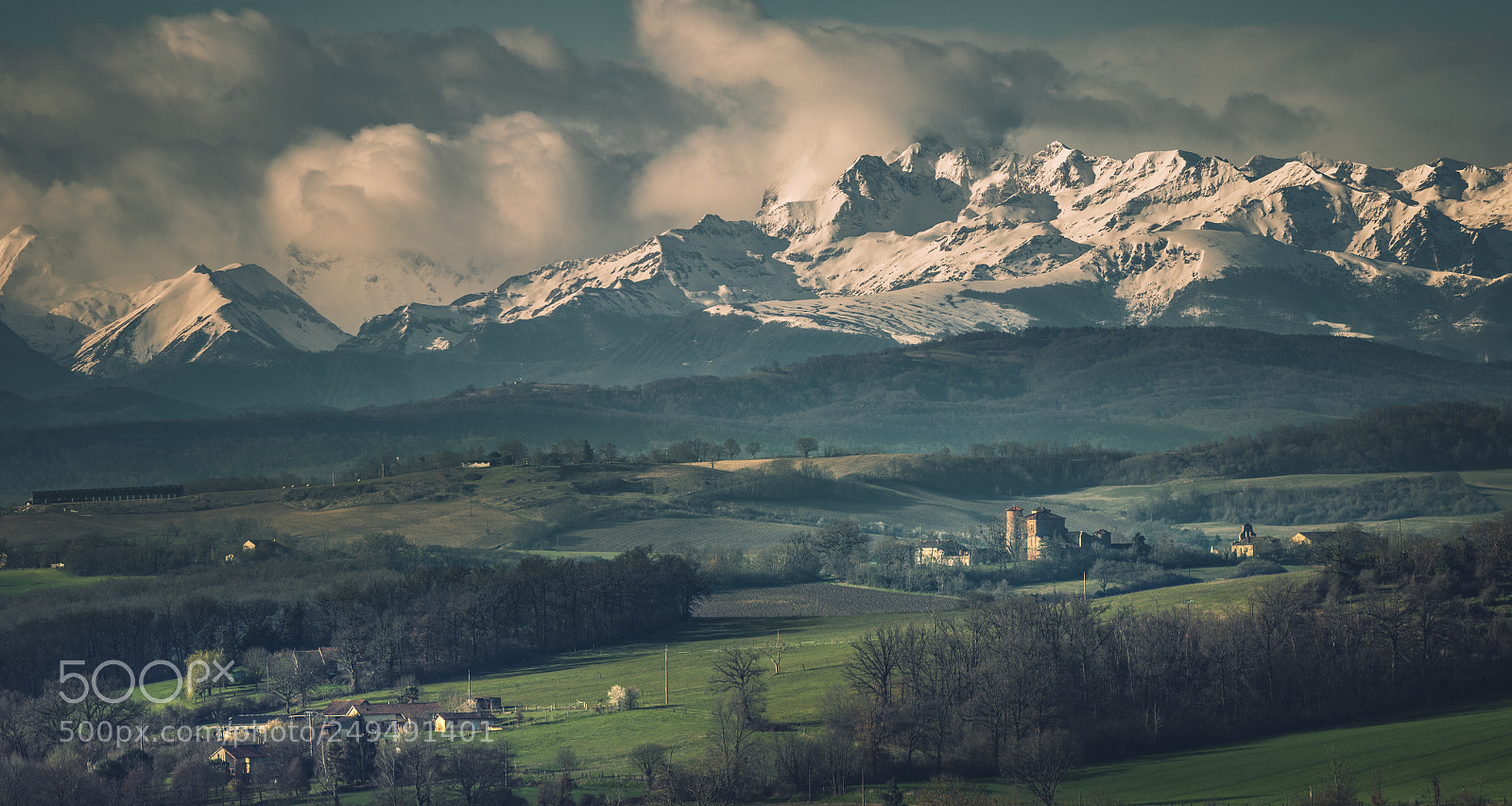 Nikon D5500 sample photo. Mountain view photography