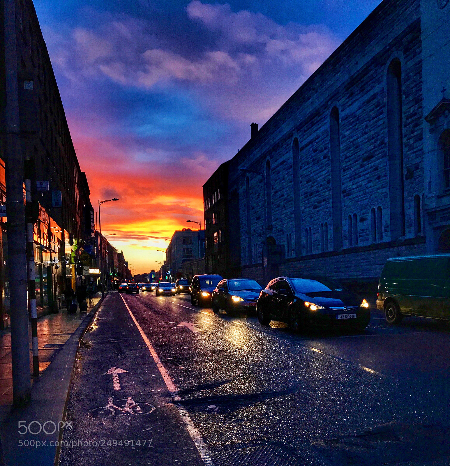 Apple iPhone 7 sample photo. Street of cork photography