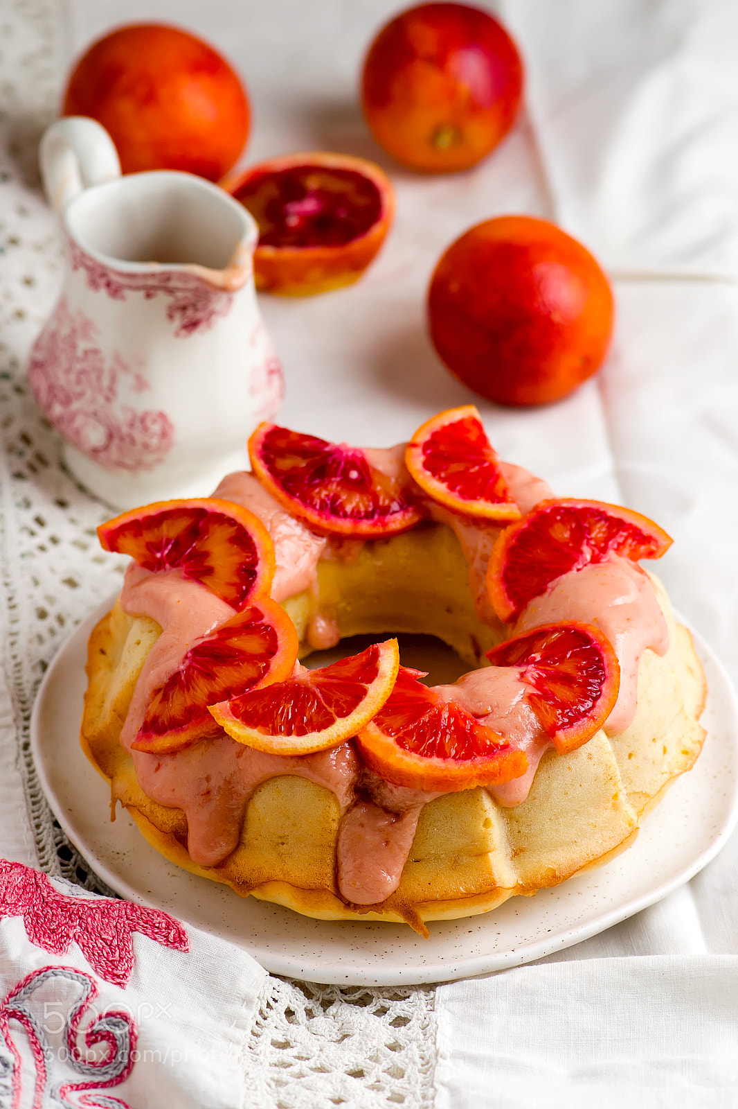 Nikon D3100 sample photo. Blood orange pound cake photography