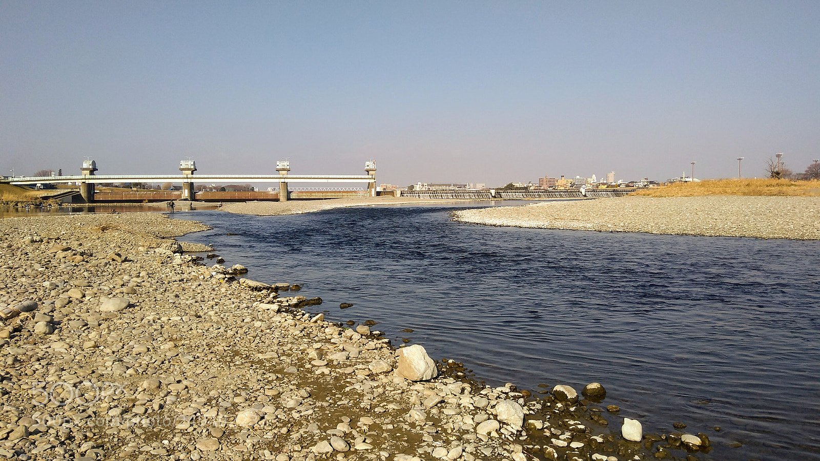 Motorola Moto G (5S) Plus sample photo. Tama river photography