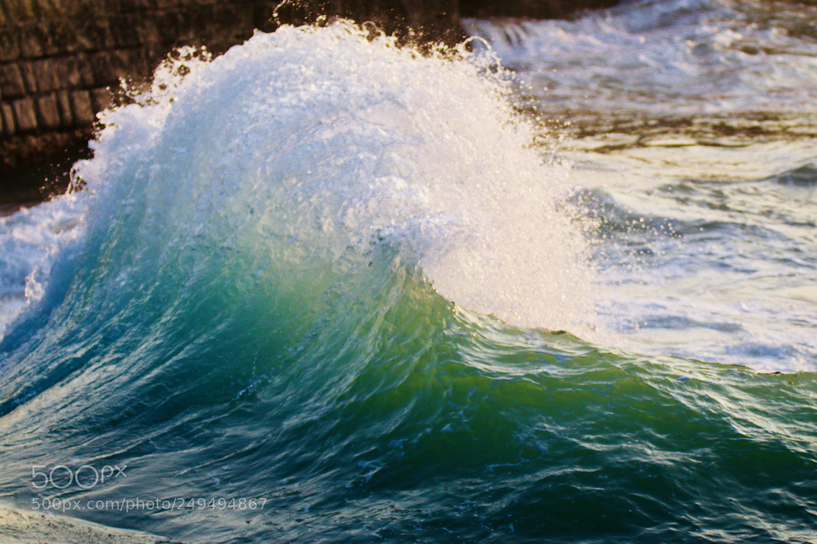 Canon EOS 80D sample photo. 浪花spray photography