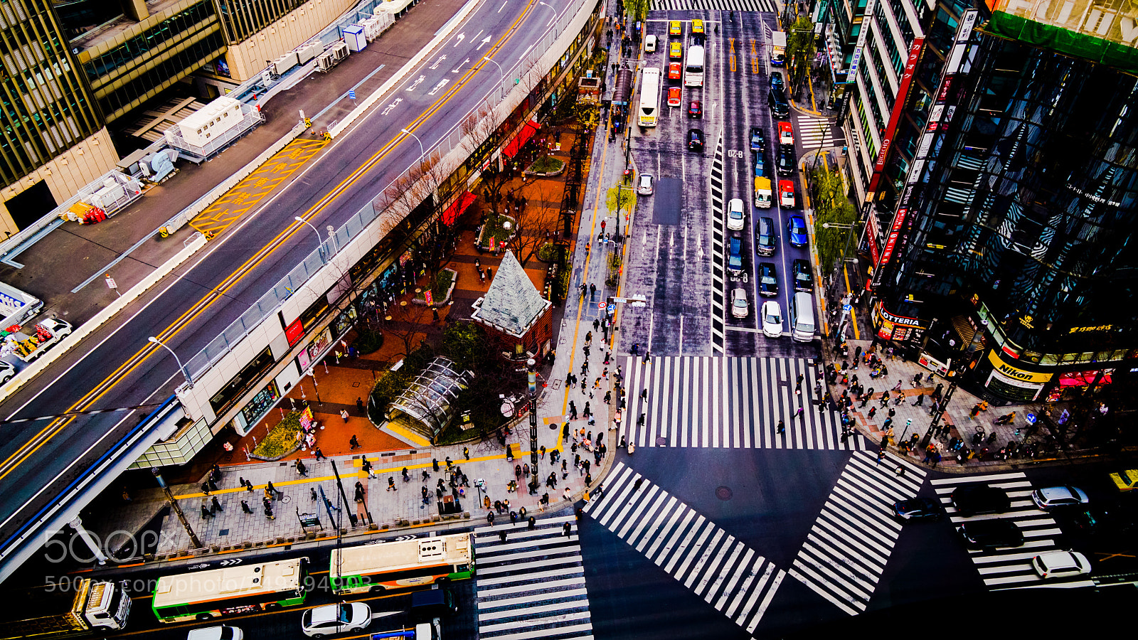 Sony a6000 sample photo. Ginza tokyo photography