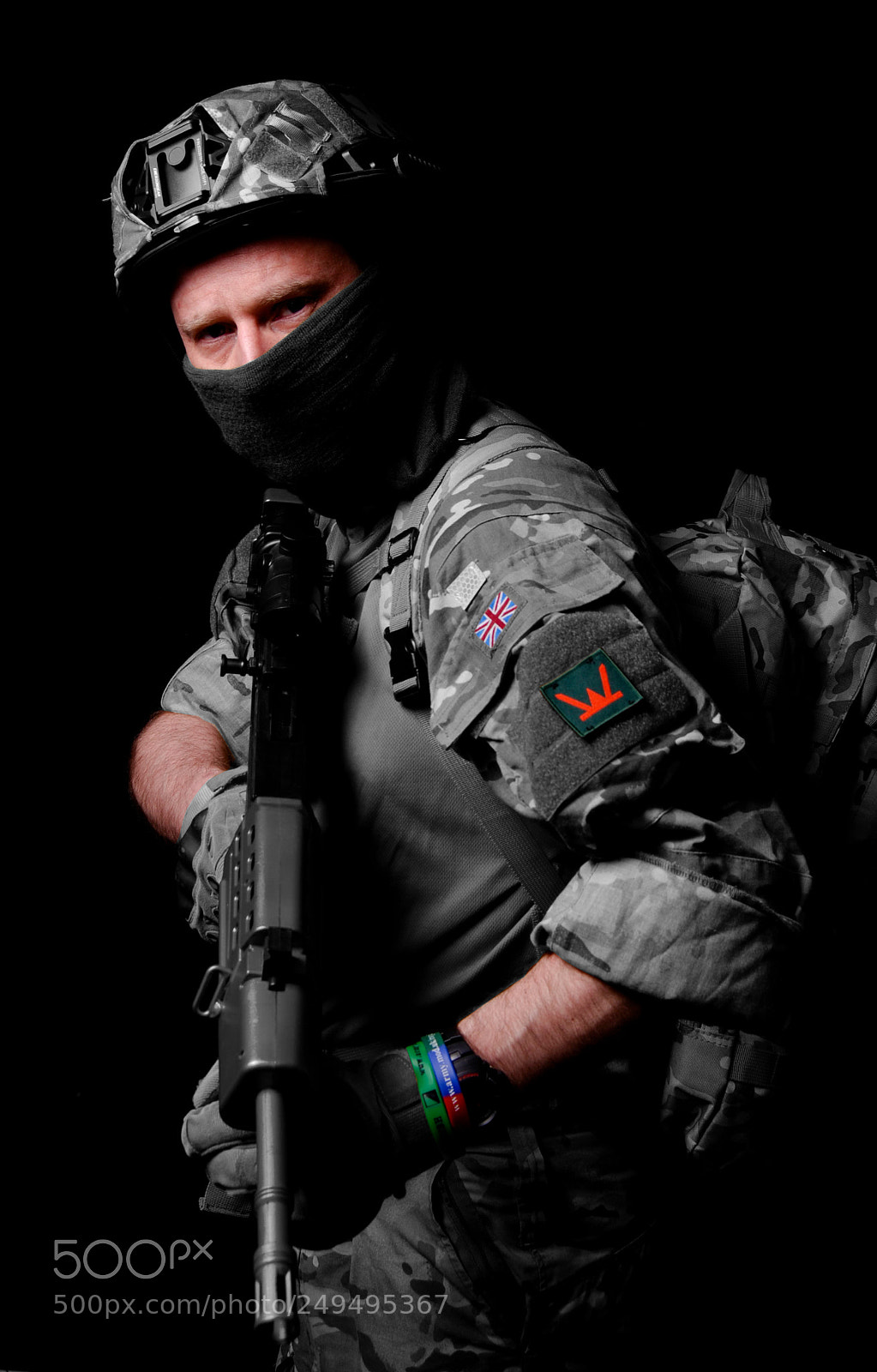 Nikon D80 sample photo. Royal irish regiment ranger photography