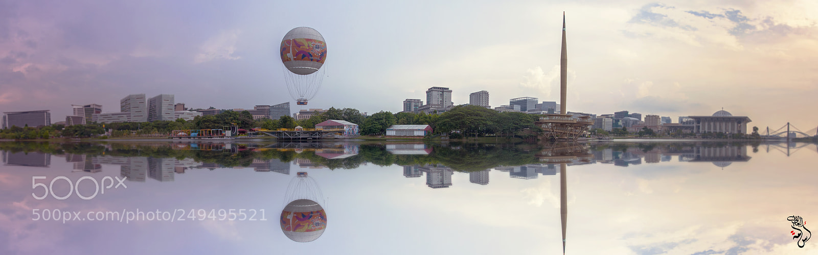Nikon D90 sample photo. Landscape putrajaya photography