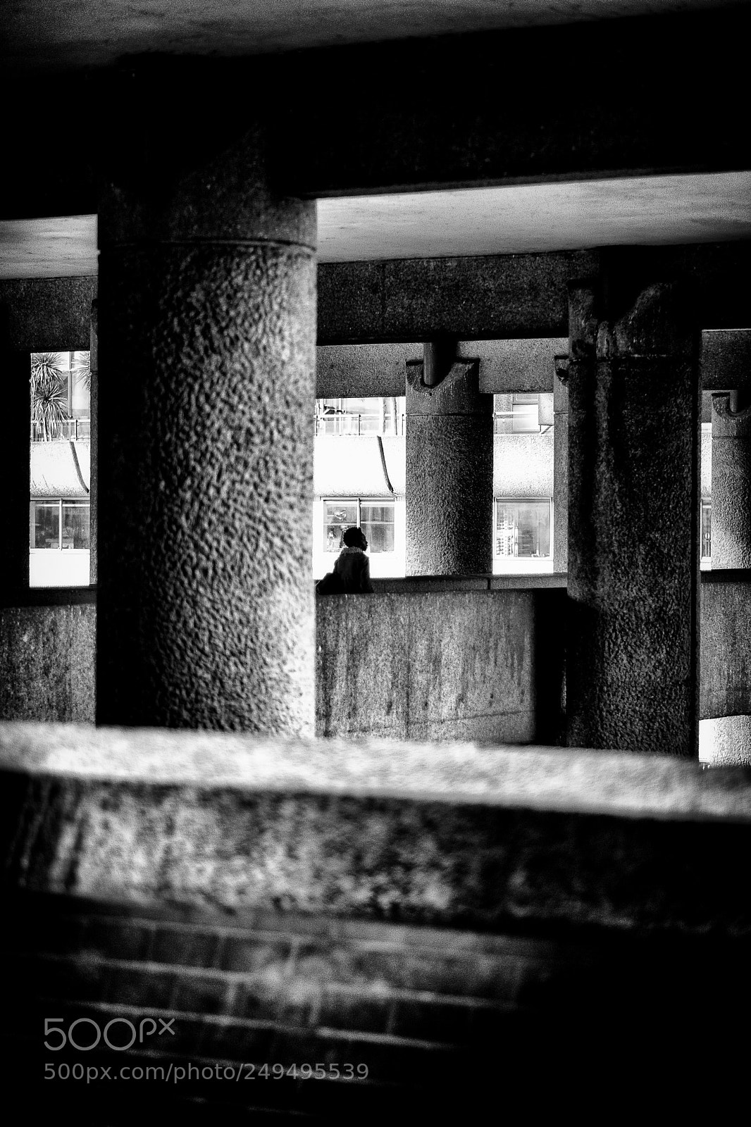 Fujifilm X-T2 sample photo. Barbican silhouette photography