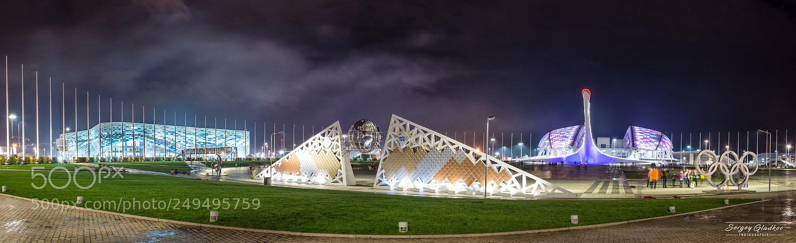 Nikon D5200 sample photo. Sochi olympic park photography