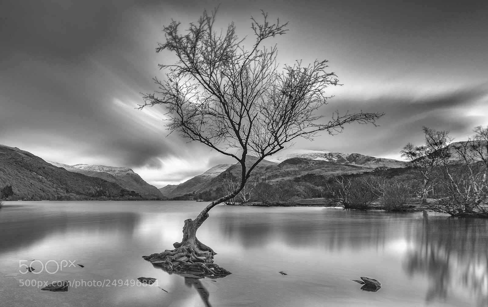Nikon D810 sample photo. Black and white sunset photography
