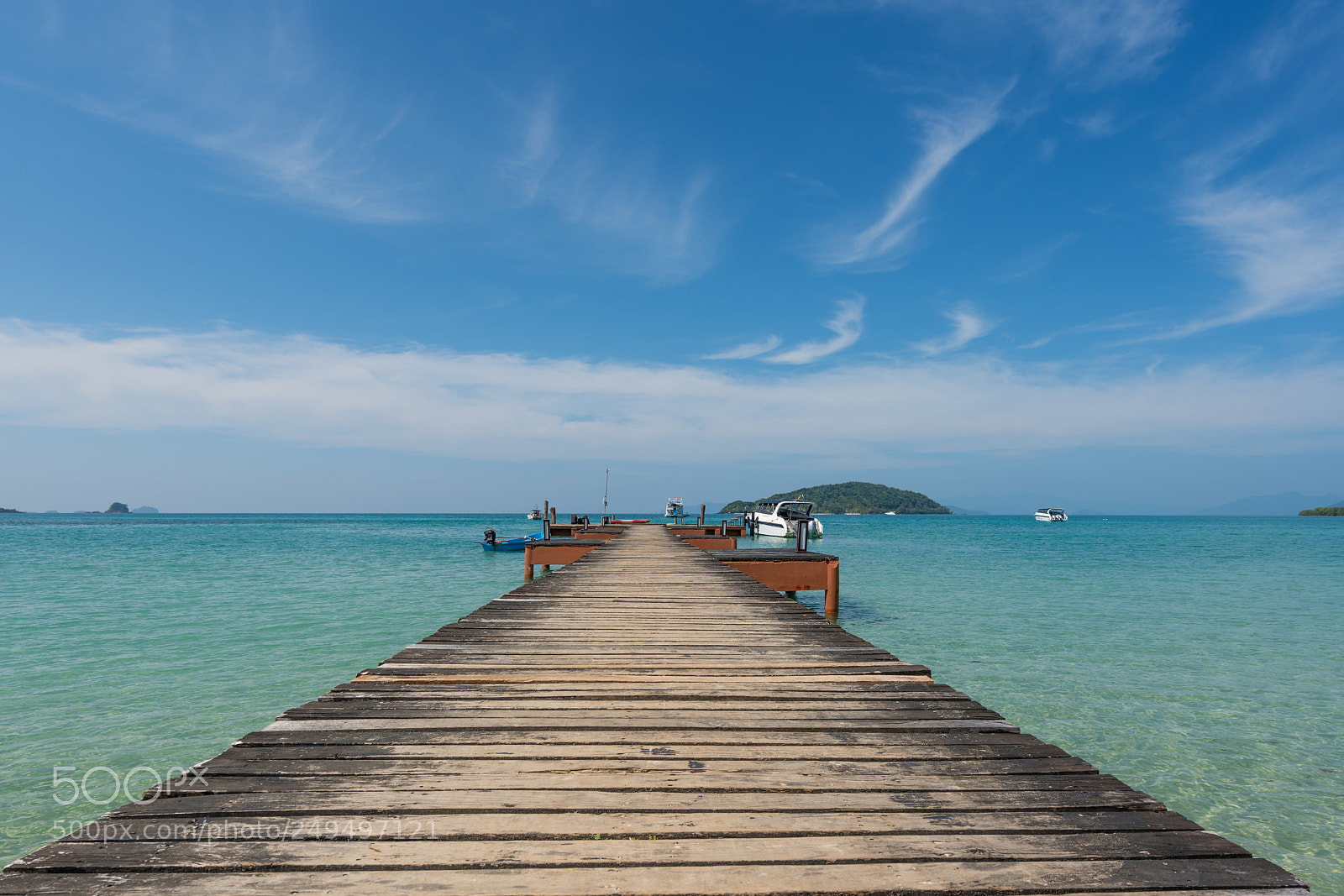 Sony a7R II sample photo. Wooden pier in phuket photography