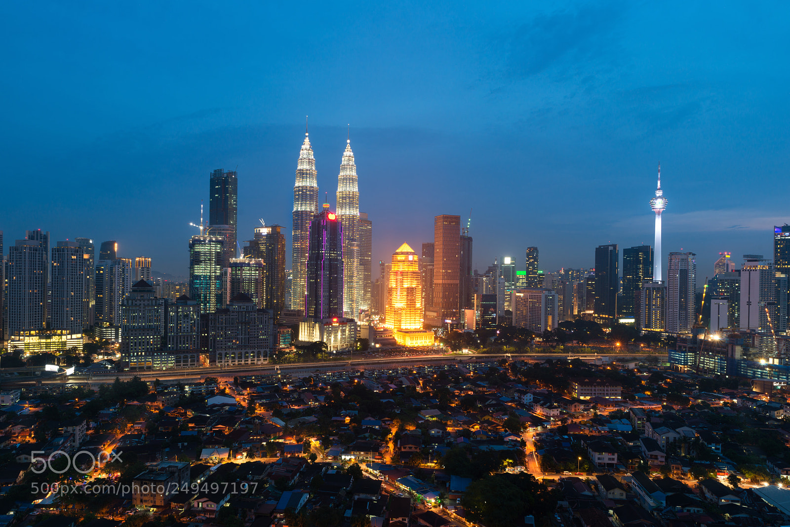 Nikon D800 sample photo. Kuala lumpur skyline and photography