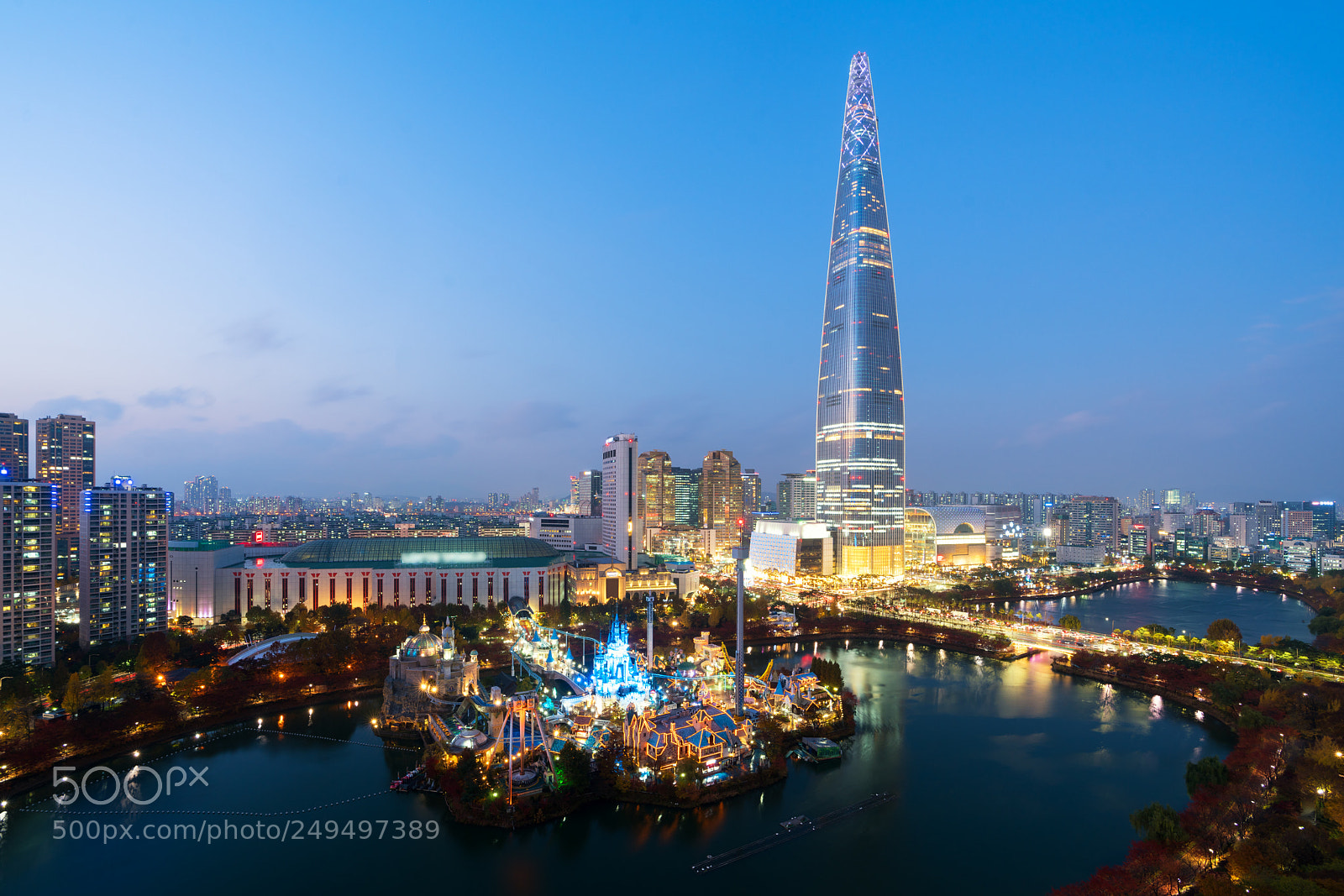 Sony a7R II sample photo. South korea skyline of photography