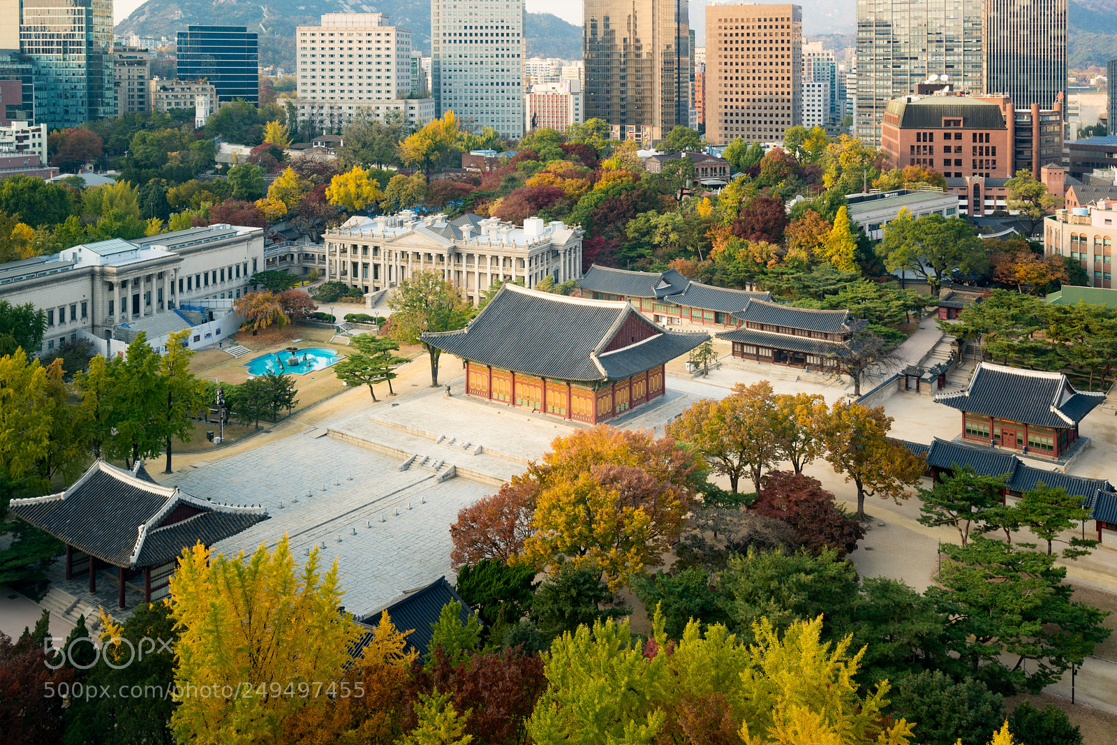 Sony a7R II sample photo. Deoksugung palace and seoul photography