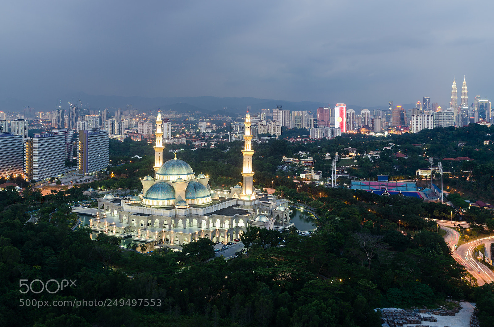 Nikon D5100 sample photo. Aerial view of federal photography