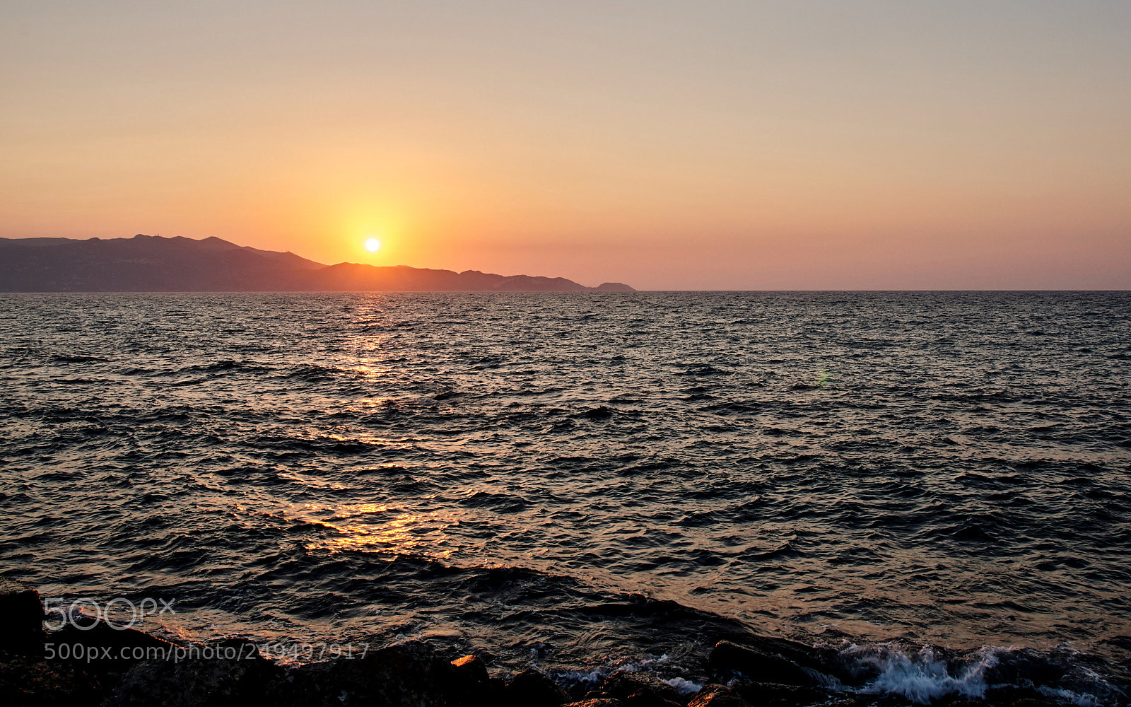Nikon D5000 sample photo. Another sunset in greece photography