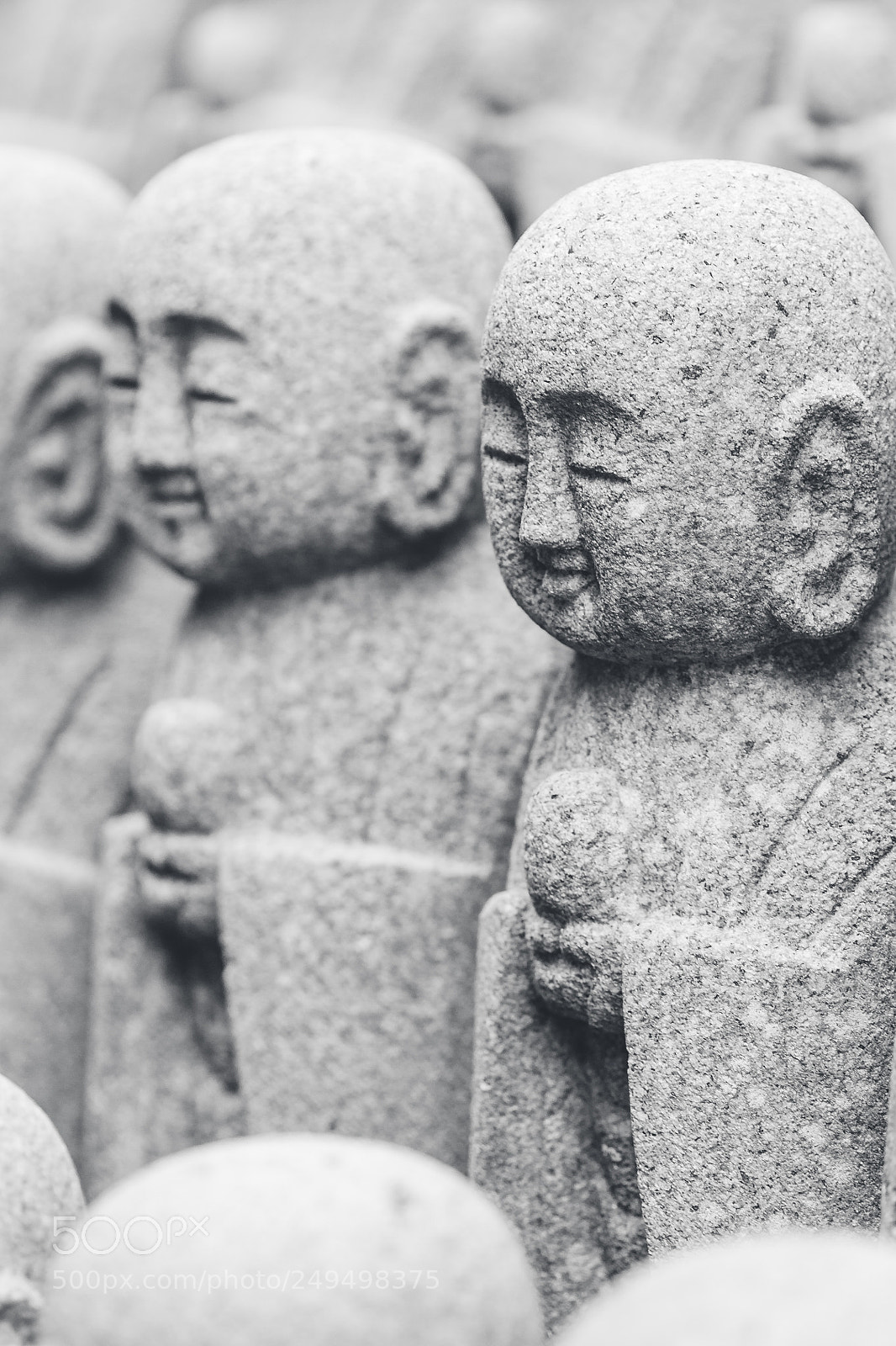 Canon EOS 450D (EOS Rebel XSi / EOS Kiss X2) sample photo. Jizo statues at hase-dera photography