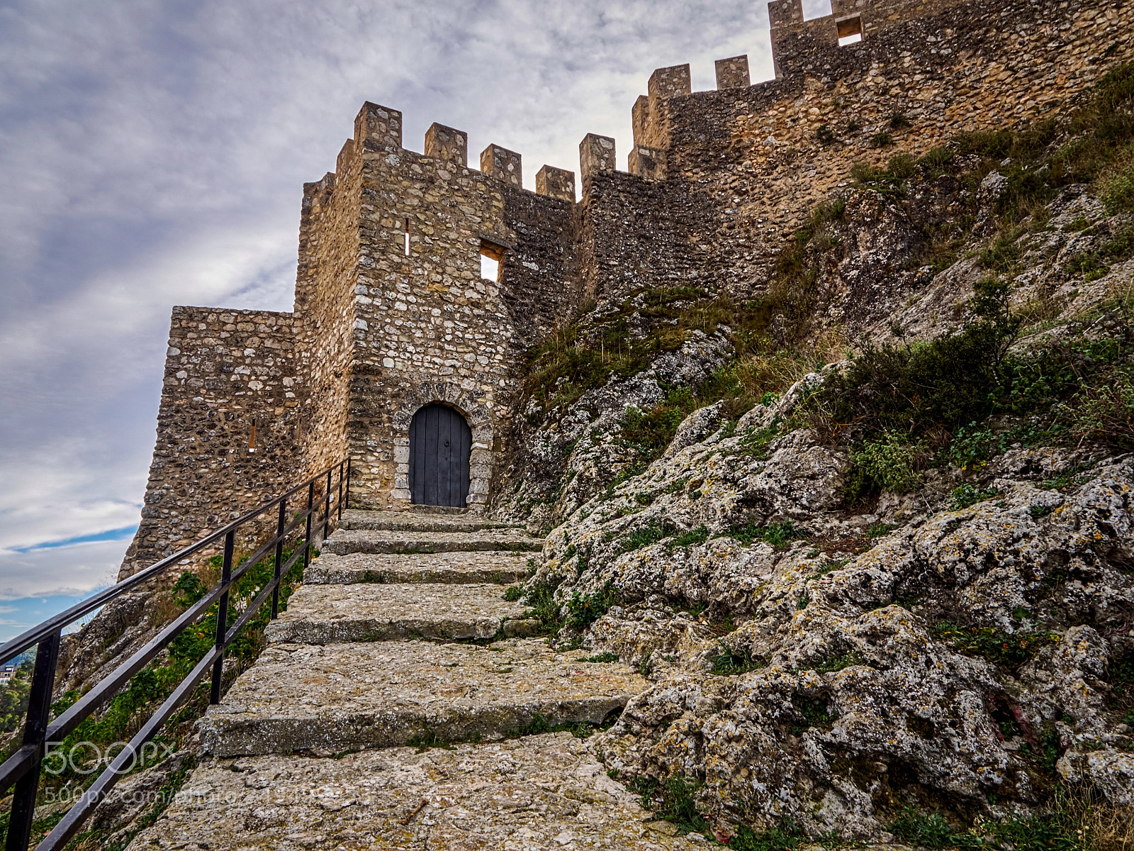 Olympus OM-D E-M1 sample photo. Castle of biar photography