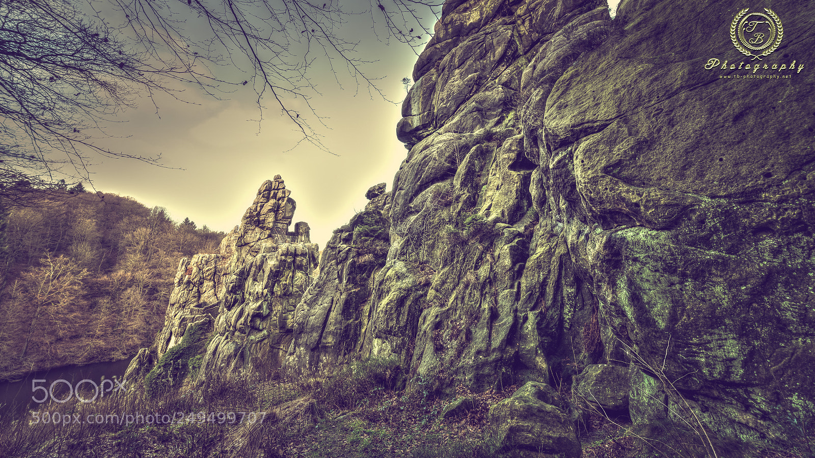 Nikon D800 sample photo. Teutoburger wald externsteine photography