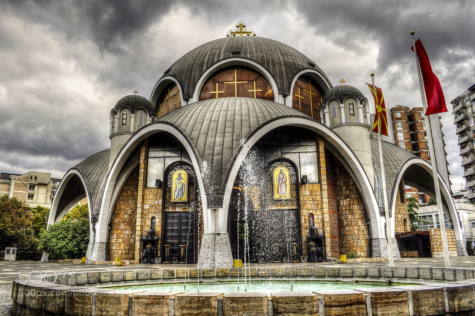 Nikon D5000 sample photo. Orthodox church st. kliment photography