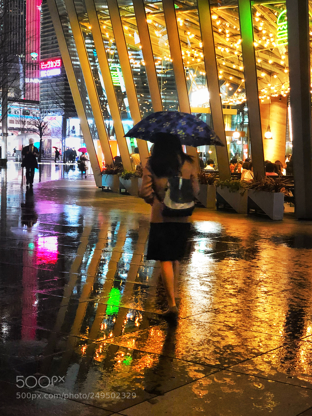 Apple iPhone X sample photo. Friday night of tokyo photography