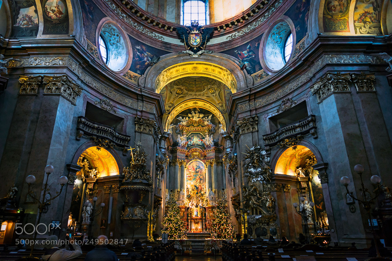 Sony a7 II sample photo. Peterskirche wien photography