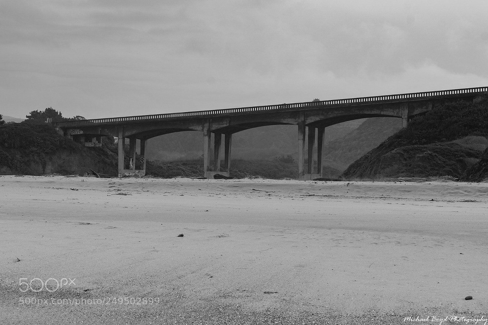 Nikon D5300 sample photo. San gregorio bridge photography