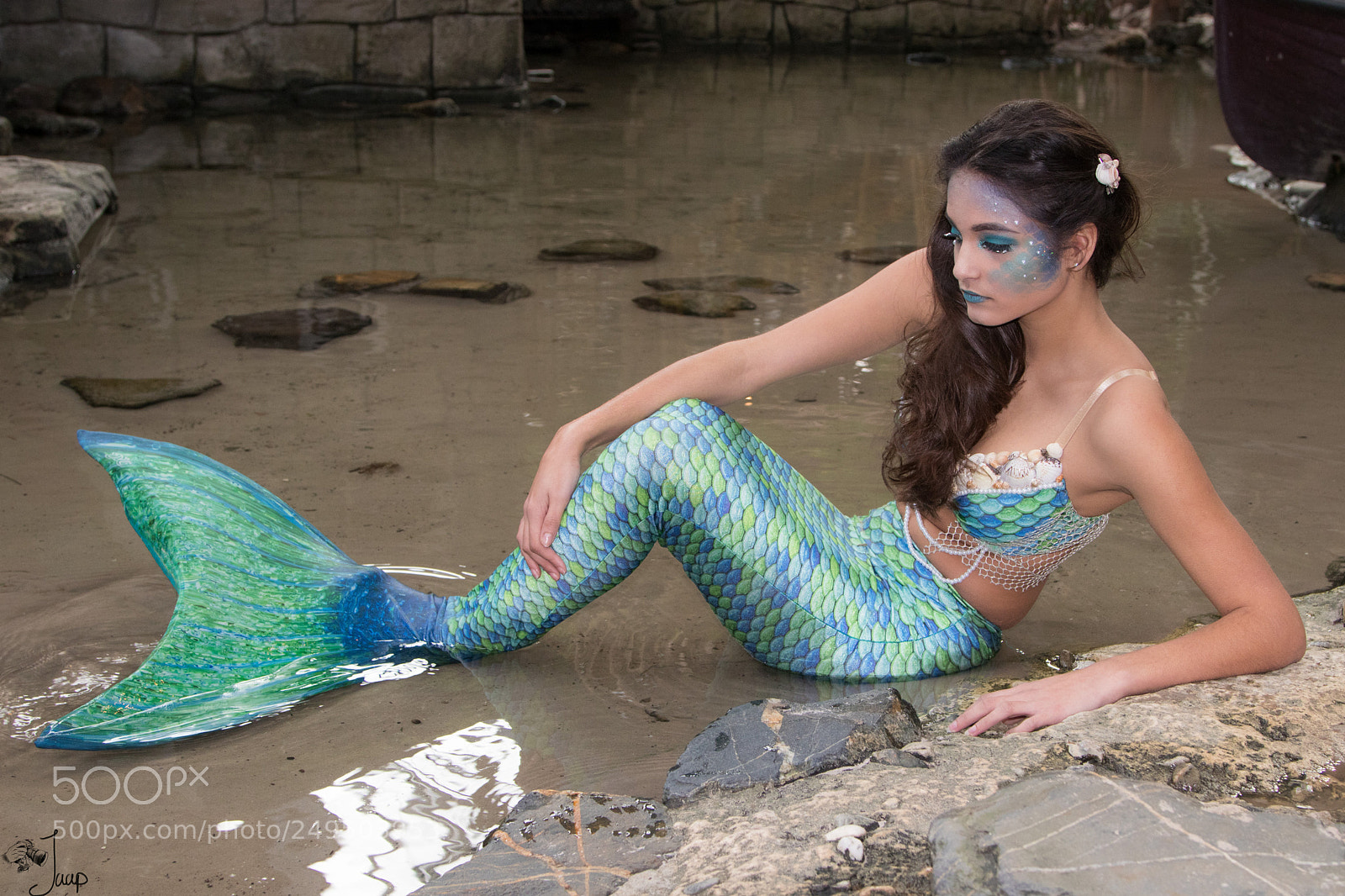 Canon EOS 80D sample photo. Mermaid photography
