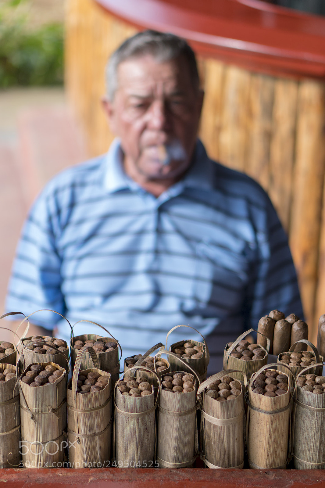 Sony a6500 sample photo. Cigar smoking cuban photography