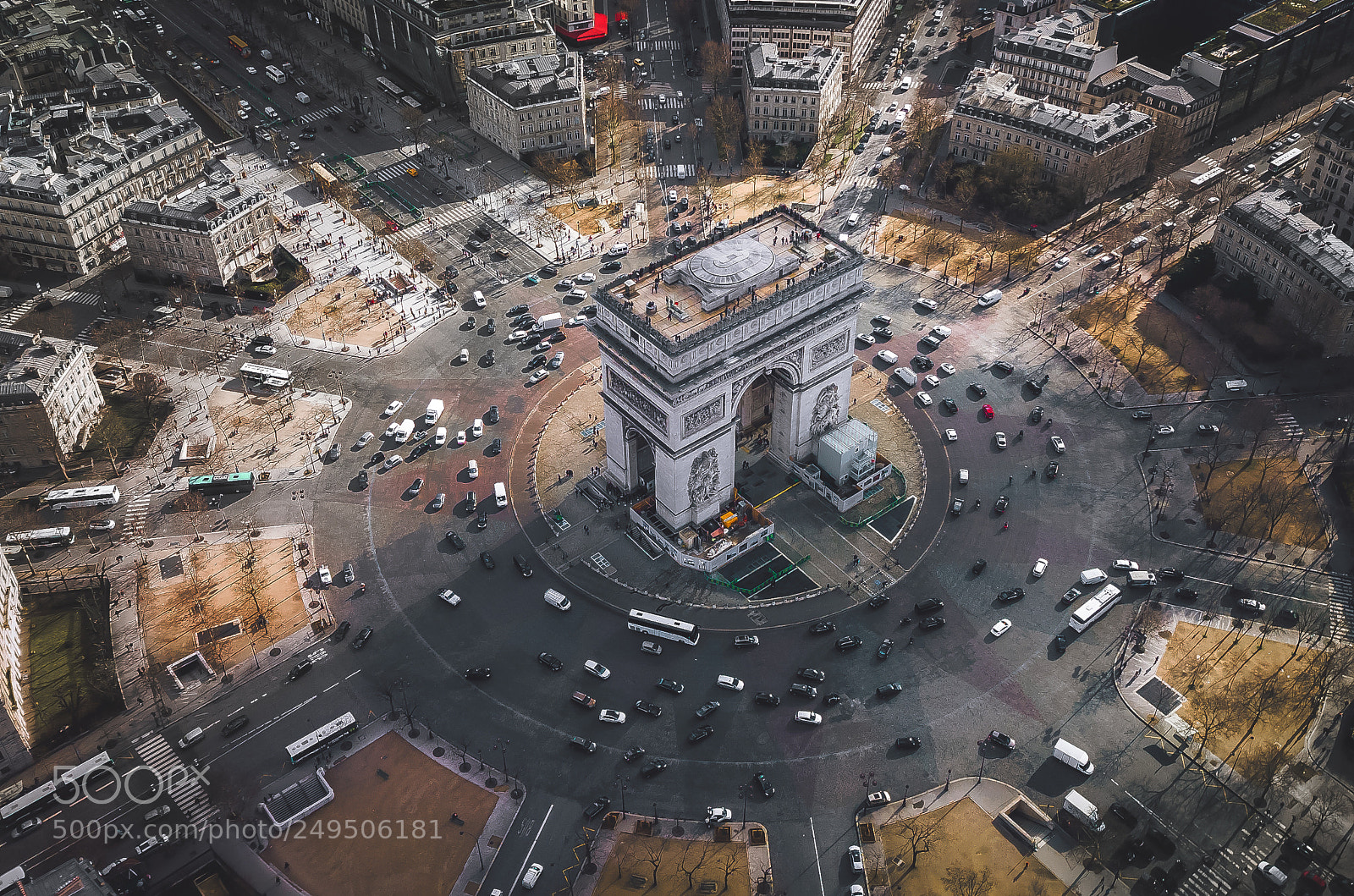 DJI FC220 sample photo. Paris photography