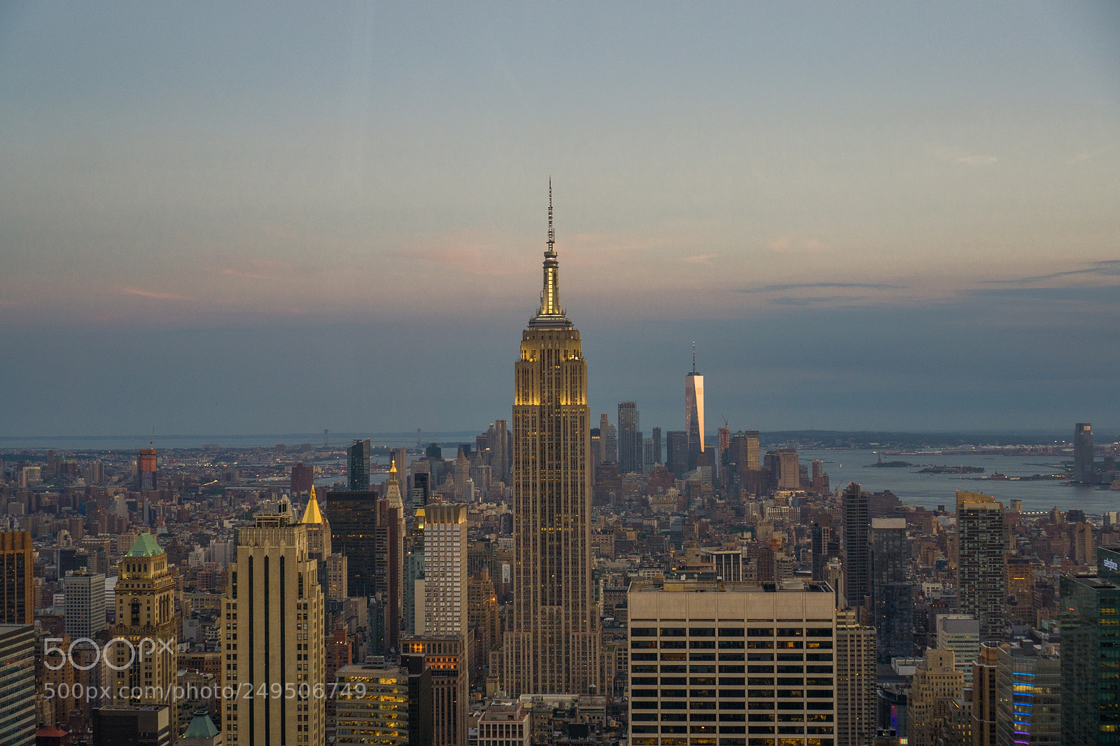 Sony a6000 sample photo. Empire state building overlooking photography