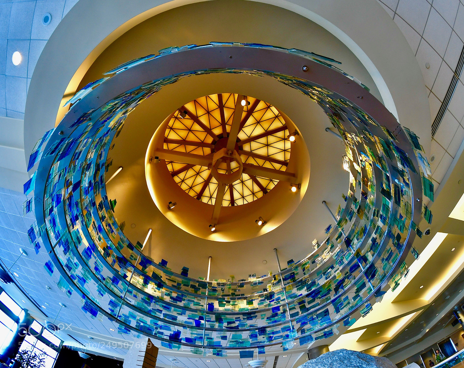 Nikon D500 sample photo. Swirling glass photography