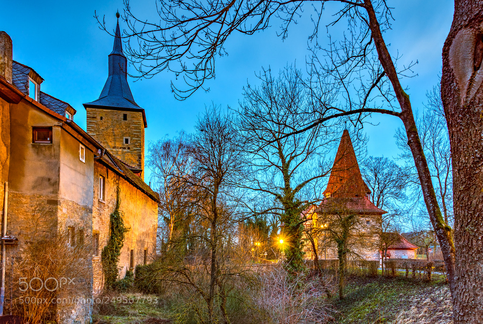Sony SLT-A68 sample photo. Iphofen - medieval town photography
