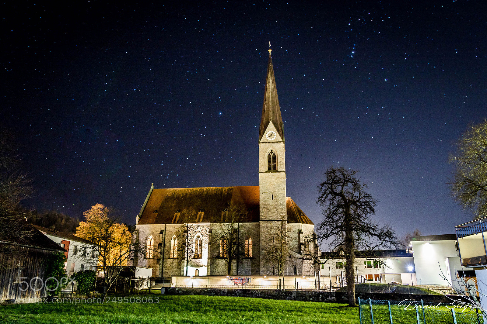 Canon EOS 7D Mark II sample photo. Church by night photography