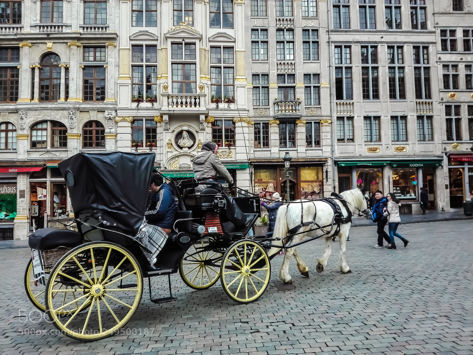 HUAWEI P8 Lite sample photo. Grand place, brussels photography