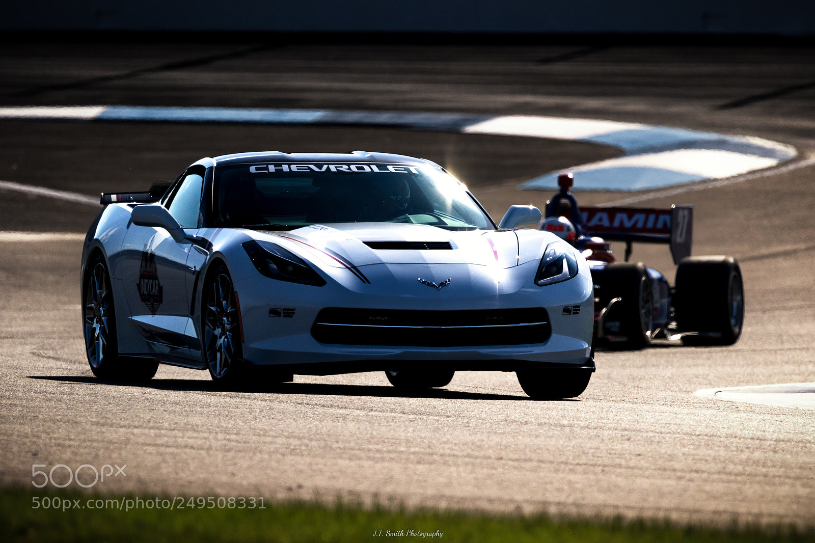 Canon EOS 7D Mark II sample photo. Corvette pace car, indy photography
