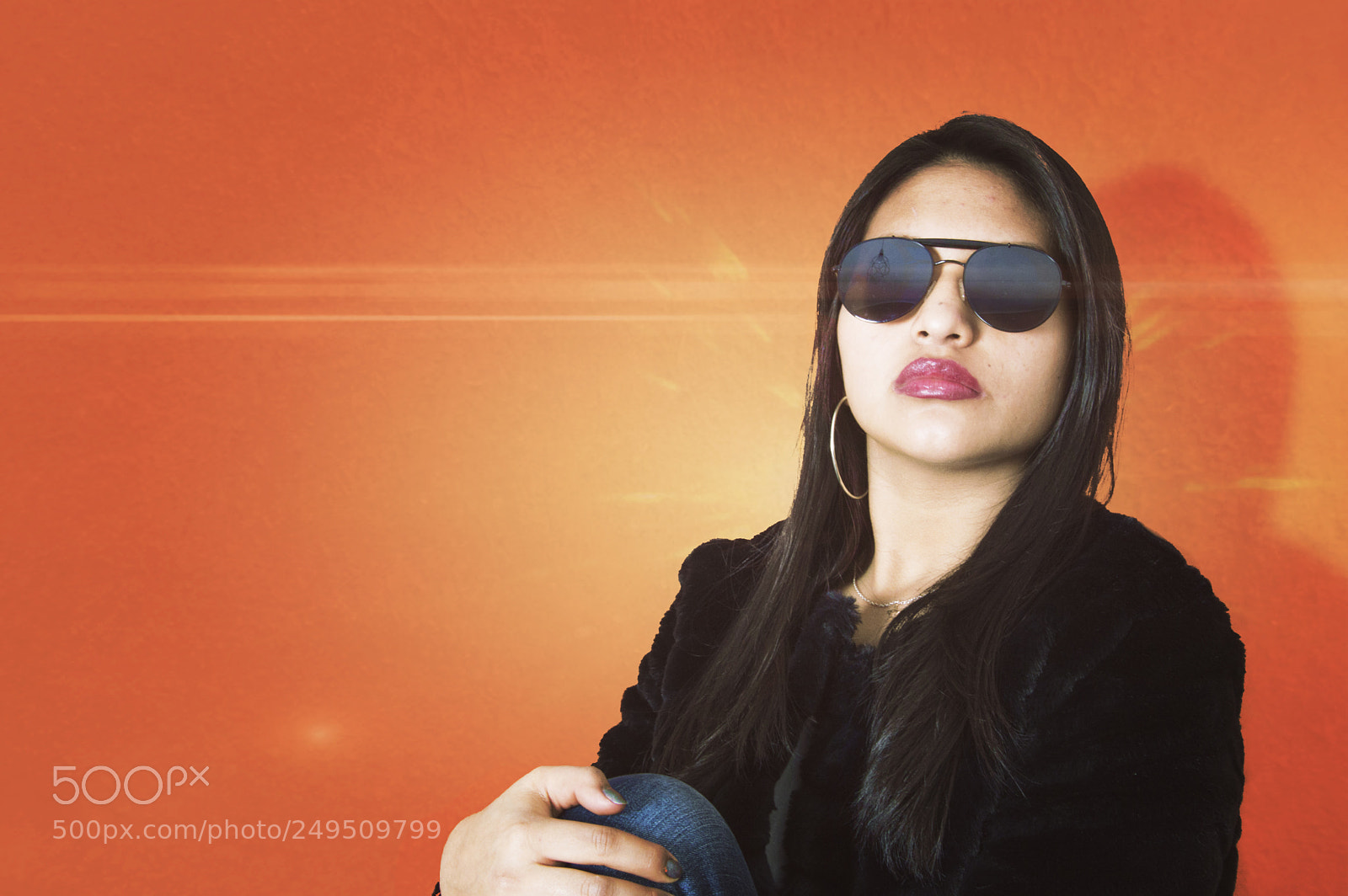 Nikon D3200 sample photo. Orange black photography