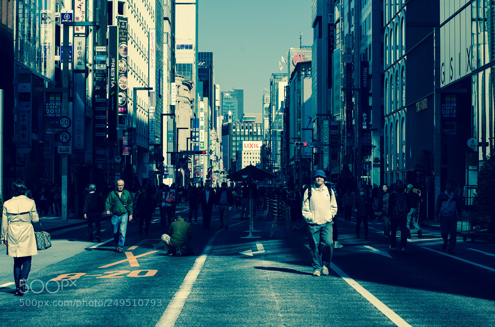 Nikon D5100 sample photo. Ginza photography