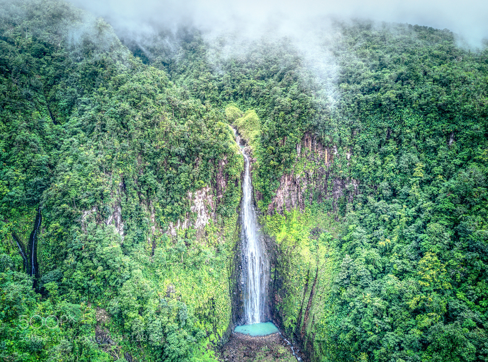 DJI FC220 sample photo. 2nd carbet waterfall photography