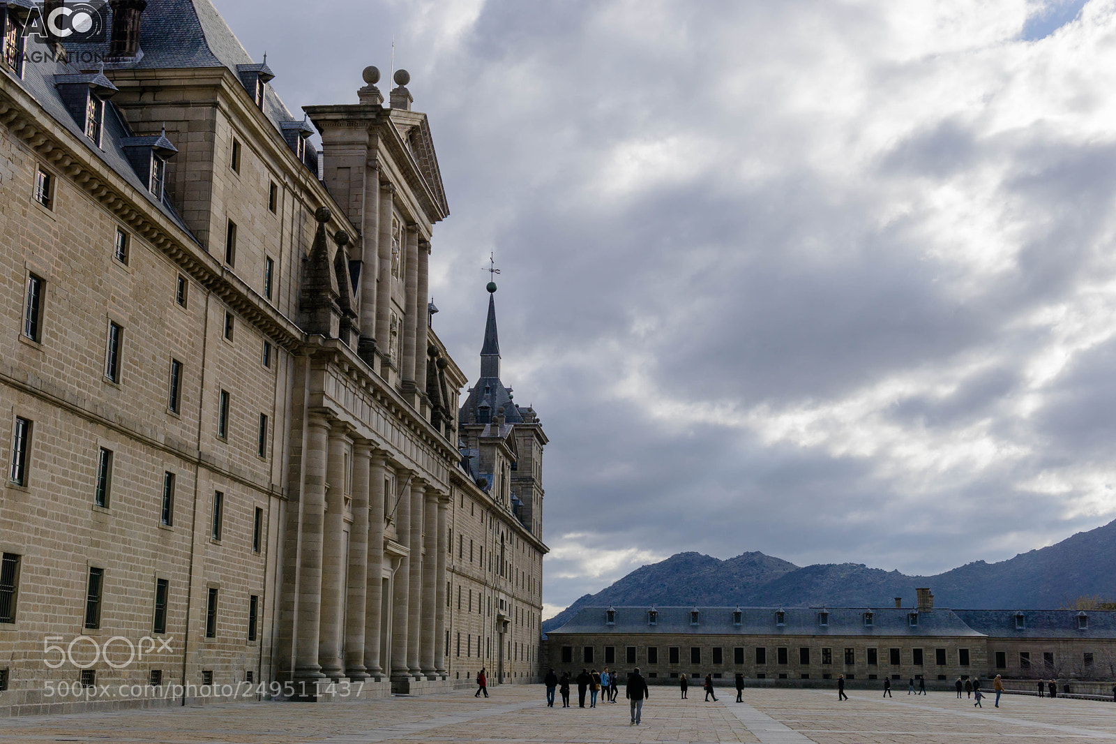 Sony a6000 sample photo. Escorial palace and entrance photography