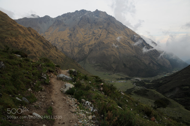 Nikon D300S sample photo. Base camp far below photography
