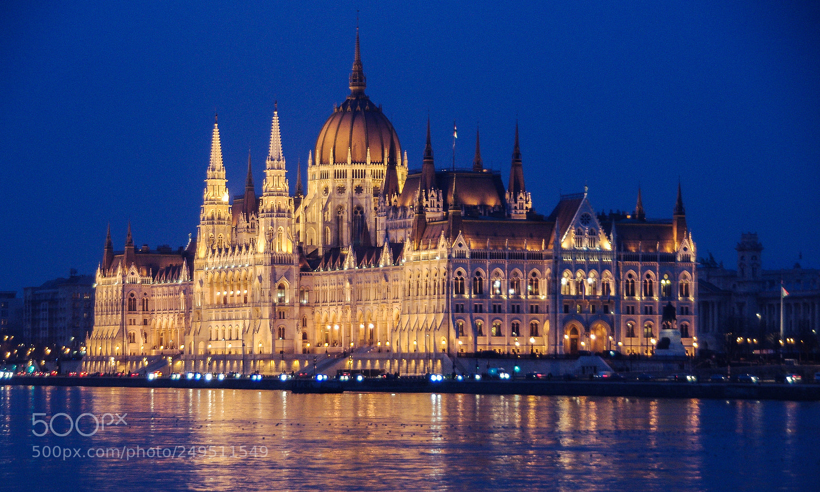 Pentax K-x sample photo. Hungarian parliament building photography