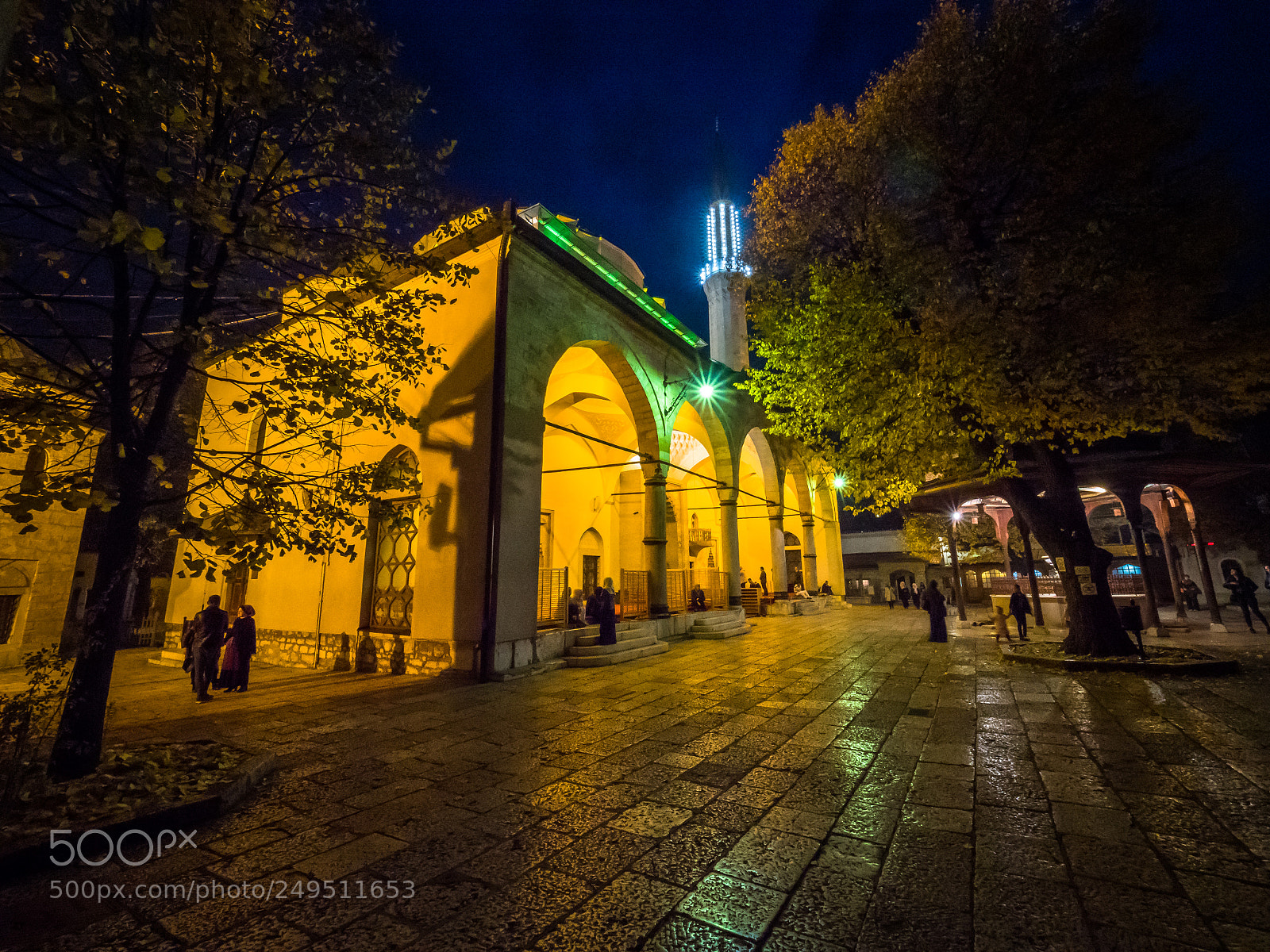 Olympus OM-D E-M1 Mark II sample photo. Evening at the mosque photography