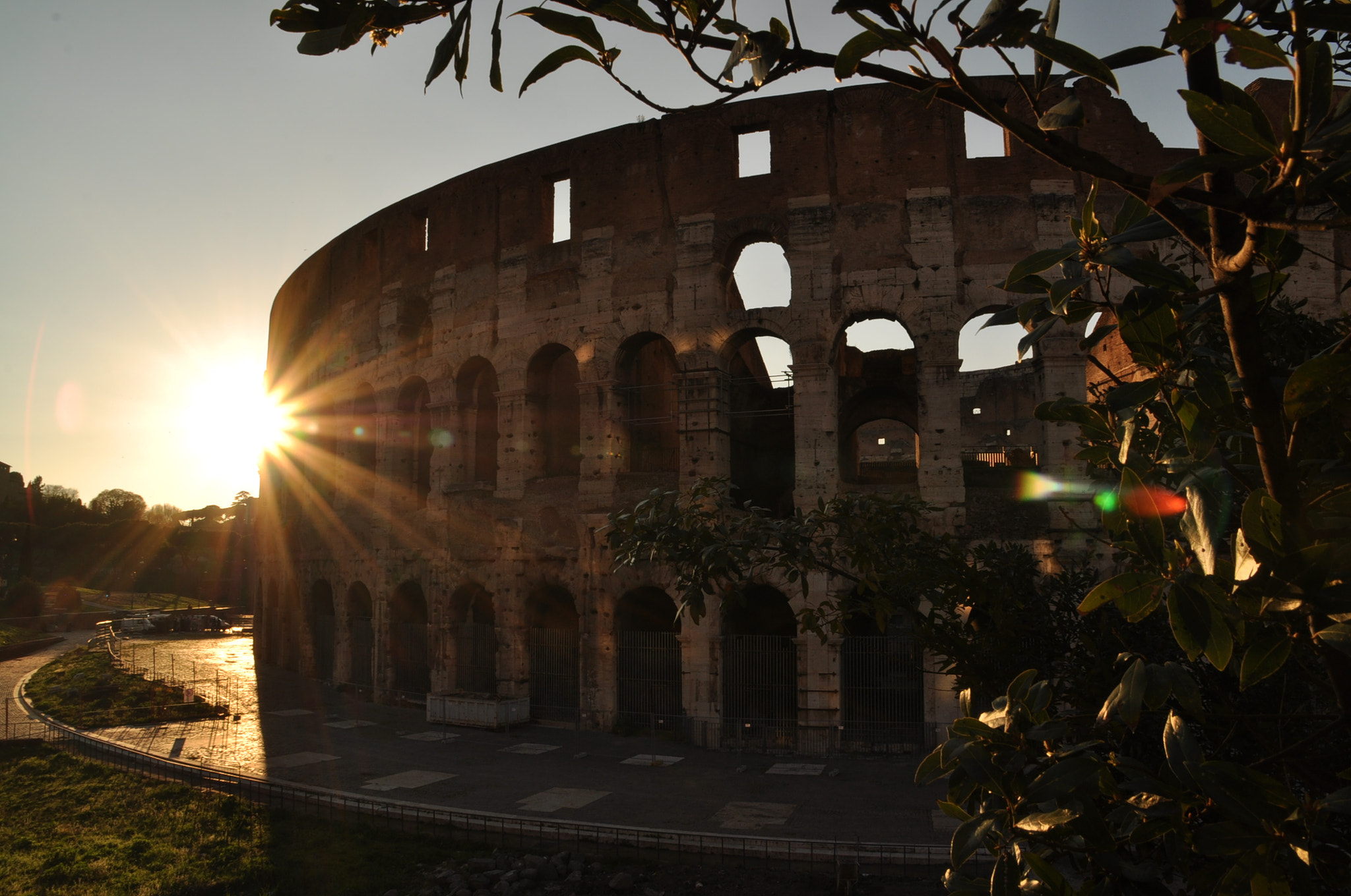 Nikon D90 sample photo. Colosseum, rome photography