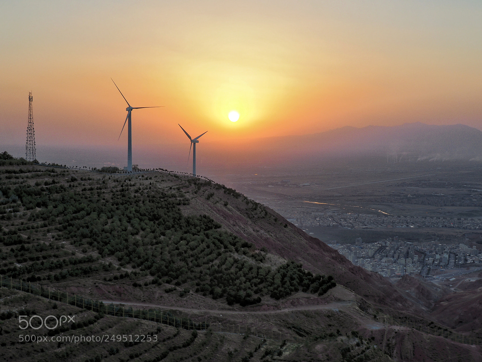 Olympus OM-D E-M1 sample photo. Rise of renewable energy photography