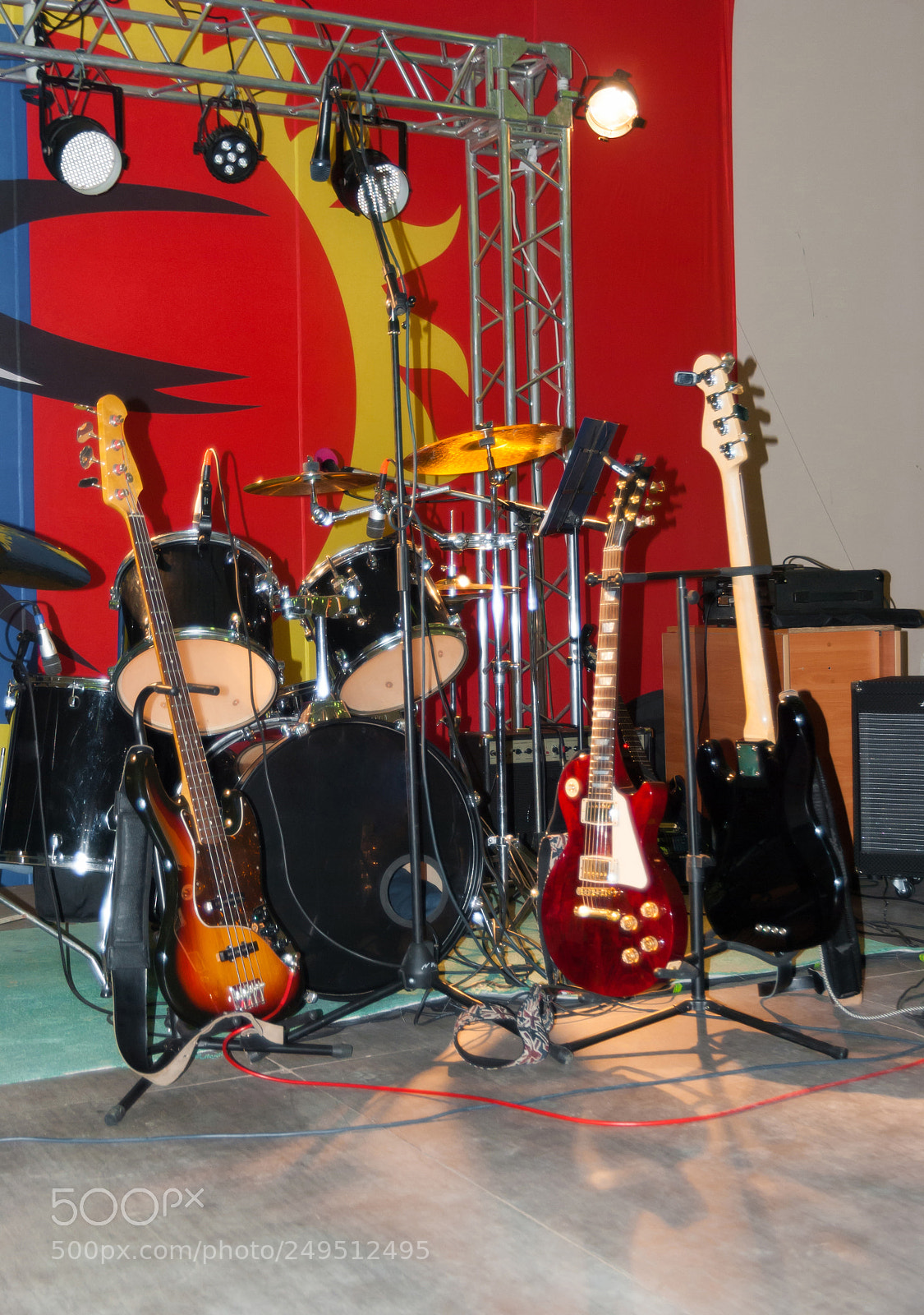 Nikon D3000 sample photo. Two guitars photography