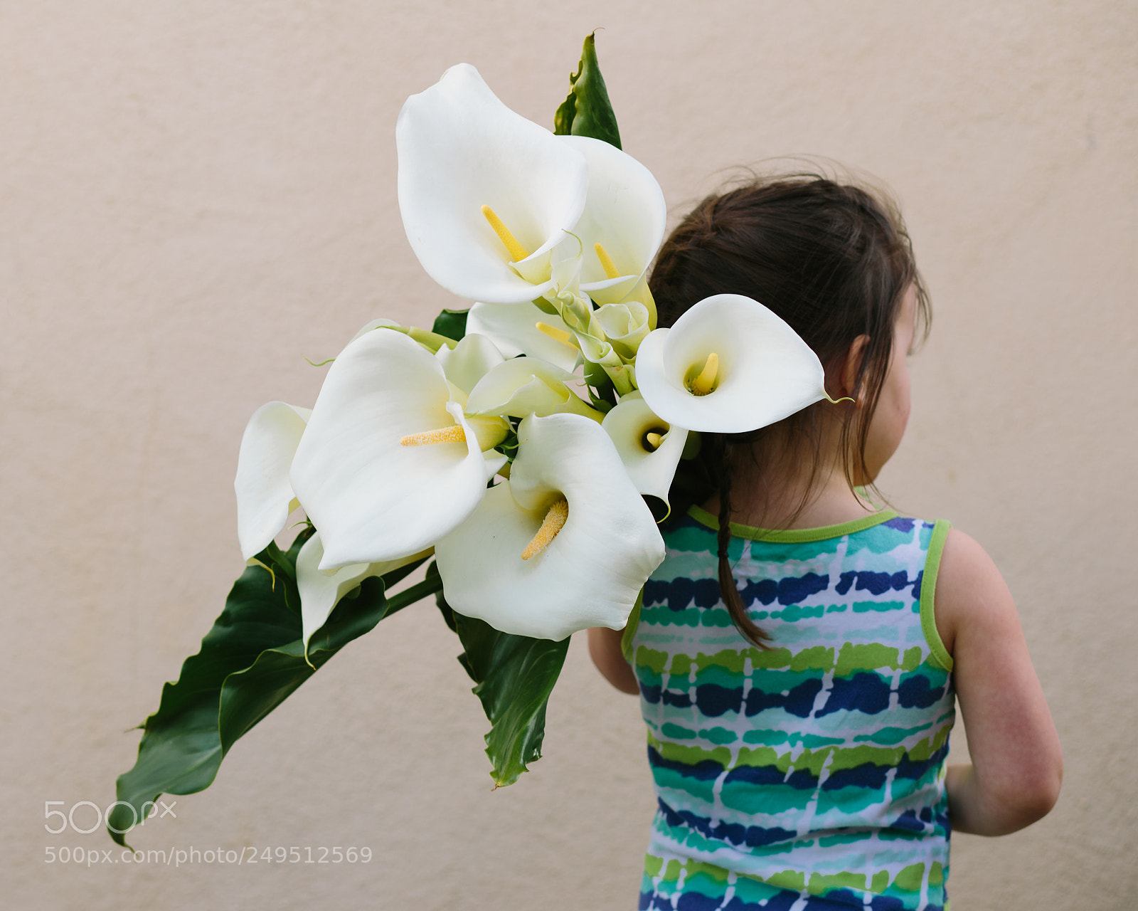 Canon EOS 6D sample photo. Girl with calla lilies photography